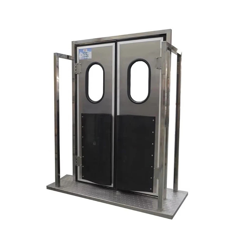 Customized sliding or hinged cold storage doors for industrial freezers and cold storage