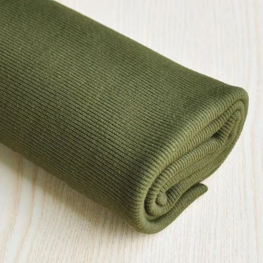 Rib Knit Fabric 95% Polyester, 5% Spandex for Dress