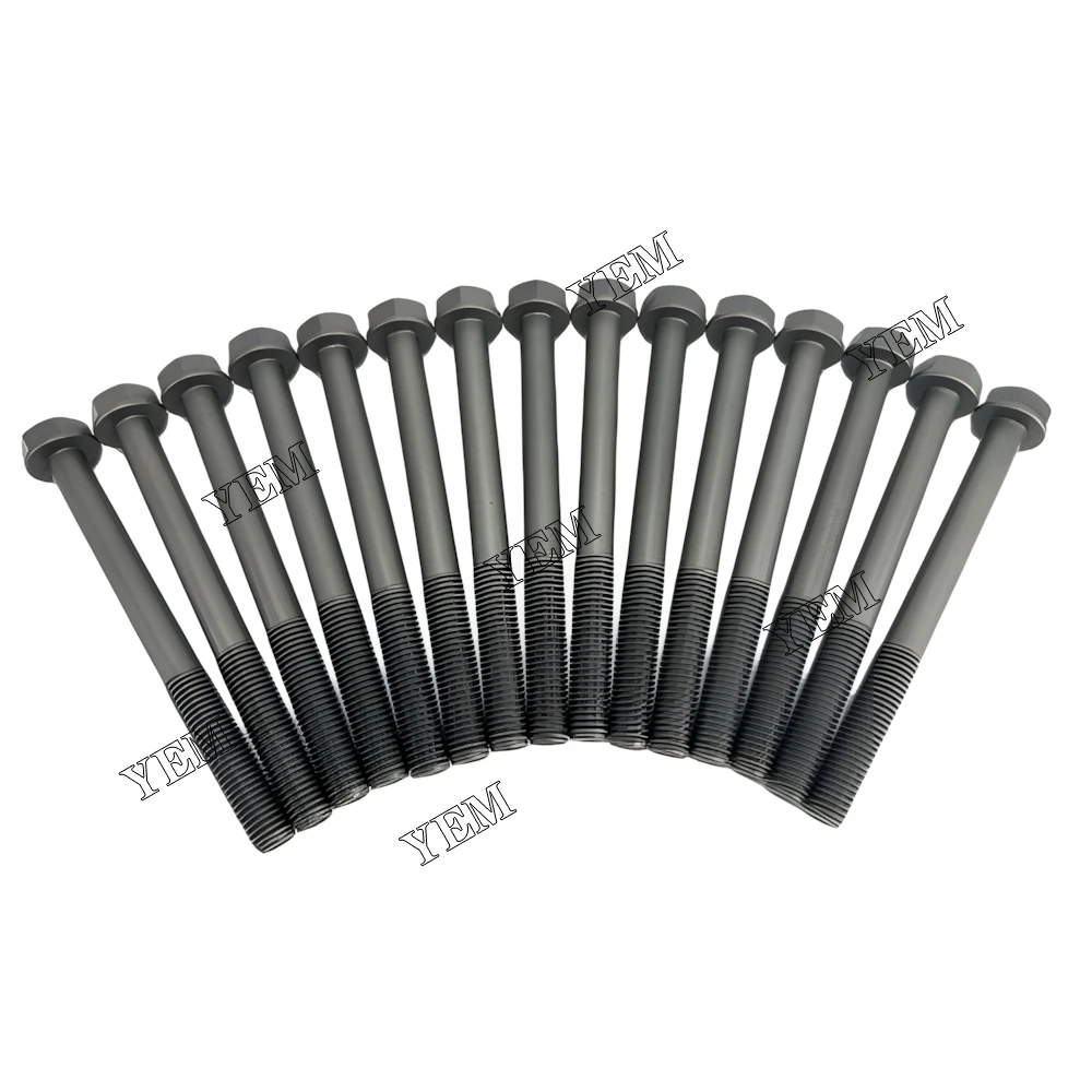China Supplier 3T72HL 3T72HLT Cylinder Head Bolt Fit for Yanmar 3T72HL Engine Overhaul Kit.