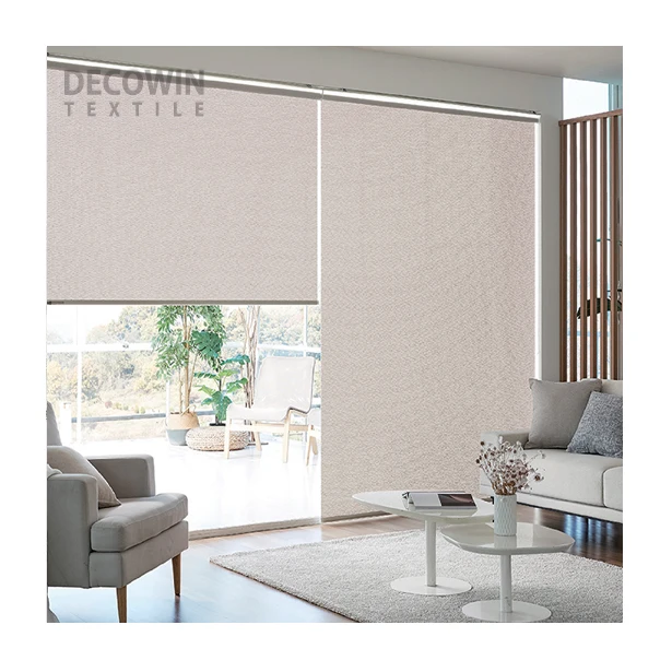 SUN WISE DECOWIN TEXTILE KOREA BLIND CUSTOMIZED BEST QUALITY INDOOR ROLL BLIND SCREEN SHADES ROLLER WINDOW FABRIC