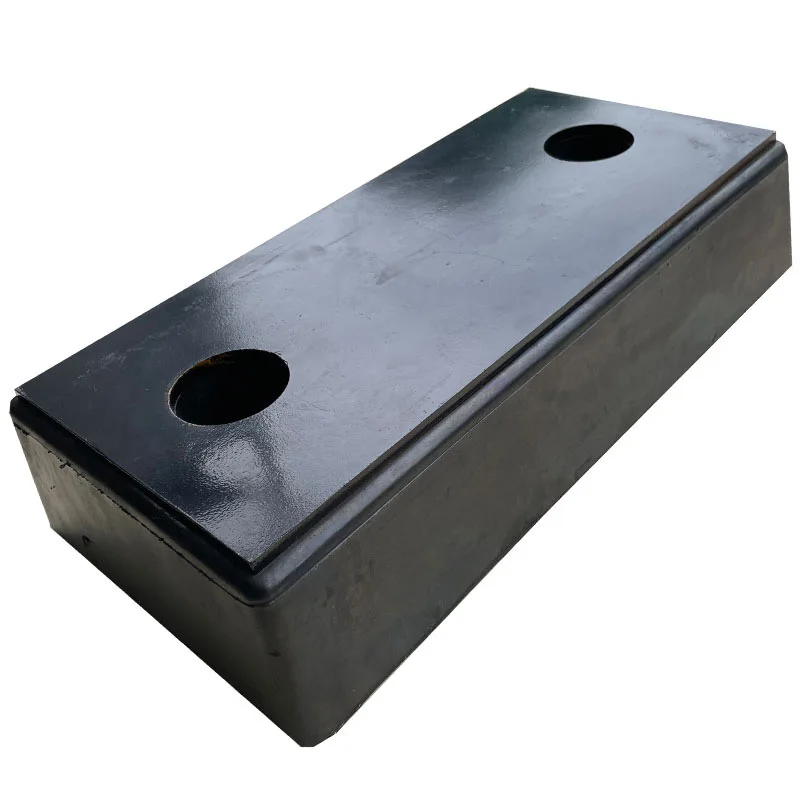 Steel Face Molded  Rubber Dock  Leveler Bumper supplier