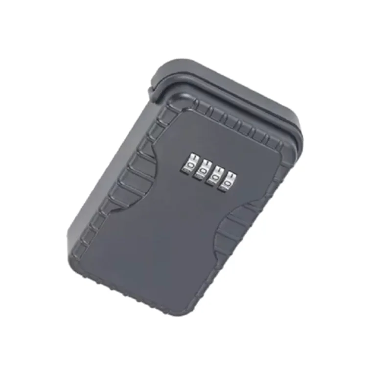 Custom 4 Digital Lock Box Colorful Wall Mount Key Safe Lock Box Storage