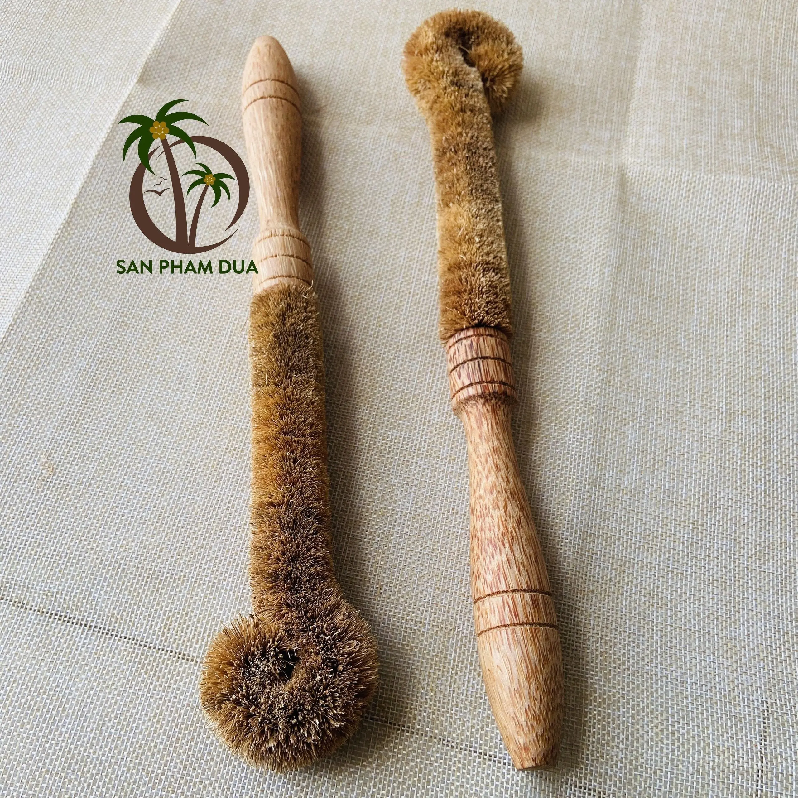 Кокосовая кухонная щетка многофункциональная по оптовой цене производителя Экологически чистая для очистки от кокоса