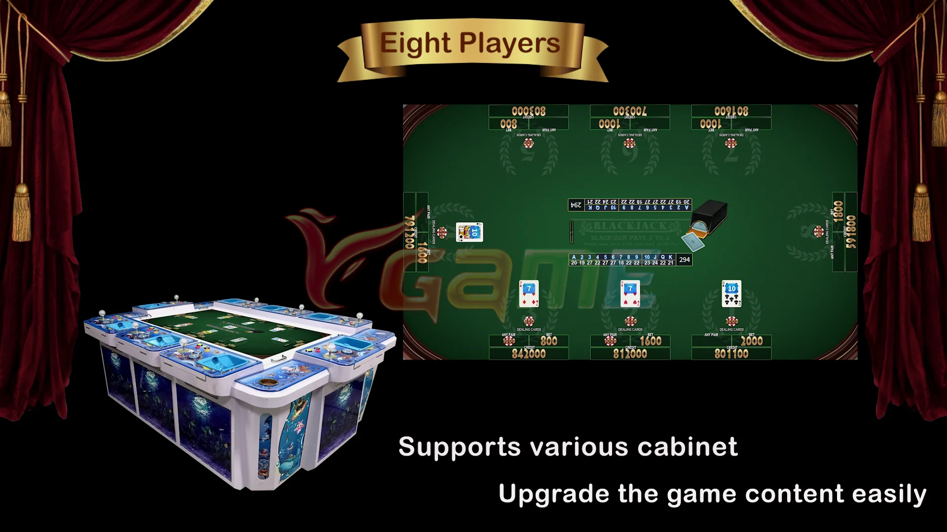 Vgame Arcade Machine Software Pcb Fish Game Blackjack For Sale Buy