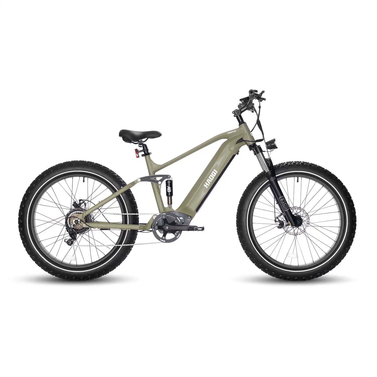 HAOQI Cheetah Full Suspension Electric Bike (UL Certified)