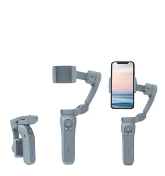 Factory Price L7Bpro 3 Axis Handheld Foldable Gimbal Stabilizers for Mobile Phone with 360 Degree Tracking detail image
