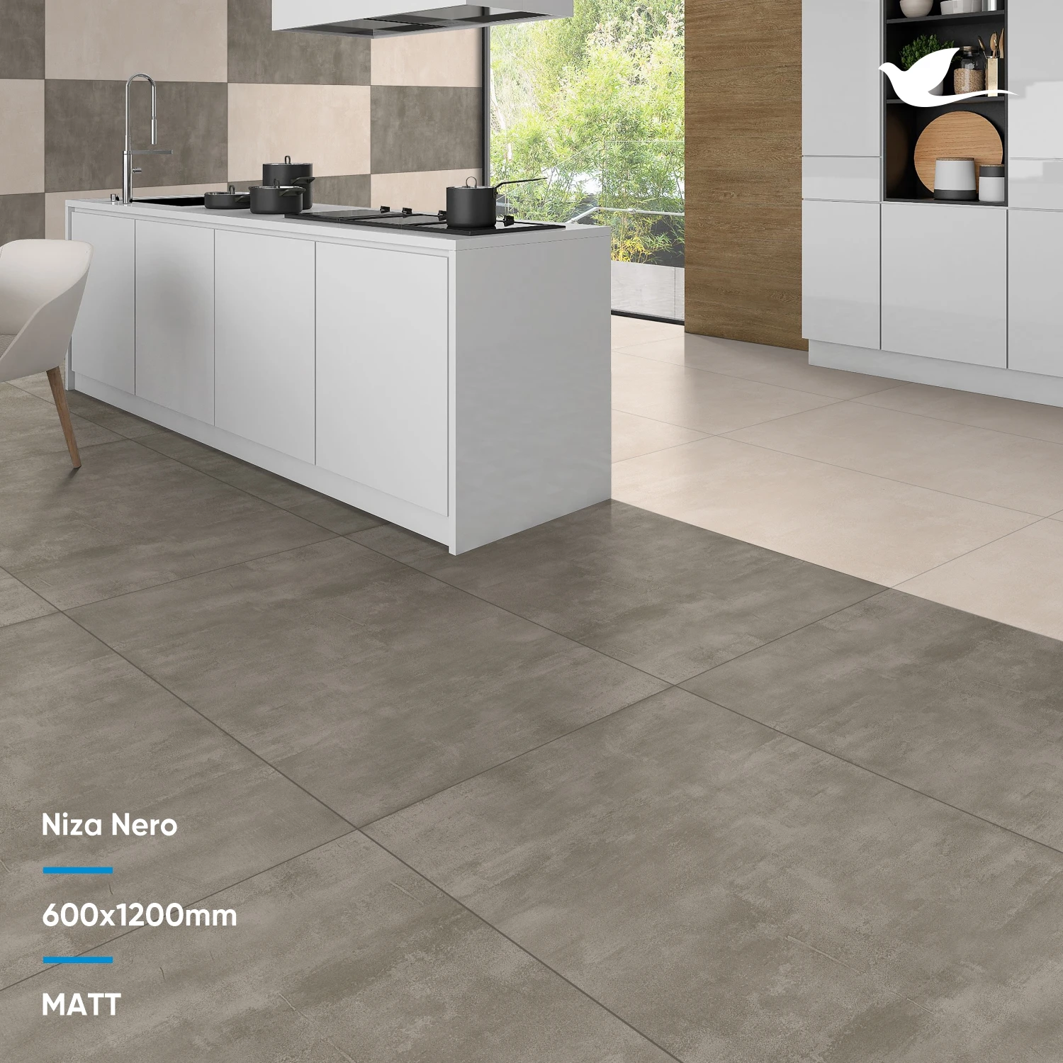 Matt Surface SACMI  Technology Porcelain Floor Tiles 60x120cm 60*120 600x1200 600*1200 24"x48" 24"*48" Premium  Ceramic Tile