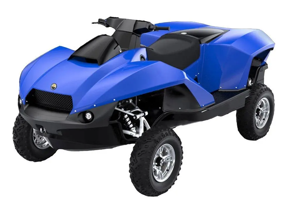 Brand New Quadski (jetski) 1400cc Rwd Gibbs Quadski Xl Jet Drive Amphibious Atv Snowmobile Jet