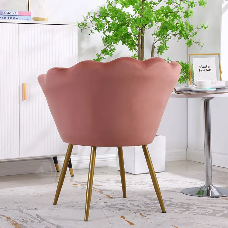 Бархатное кресло для гостиной кровати комнаты