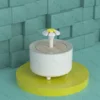 Large Floral Water Dispenser