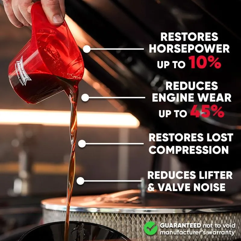 Pouring Prolube Oil