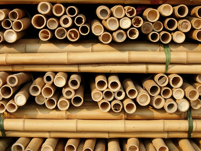 Бамбуковое сырье низкая цена бамбуковые палочки экспорт/ПВХ от Eco2go