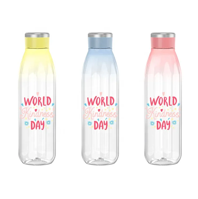 Factory Direct Customized logo and color  780ml BPA Free Leak Proof Plastic Water Bottle