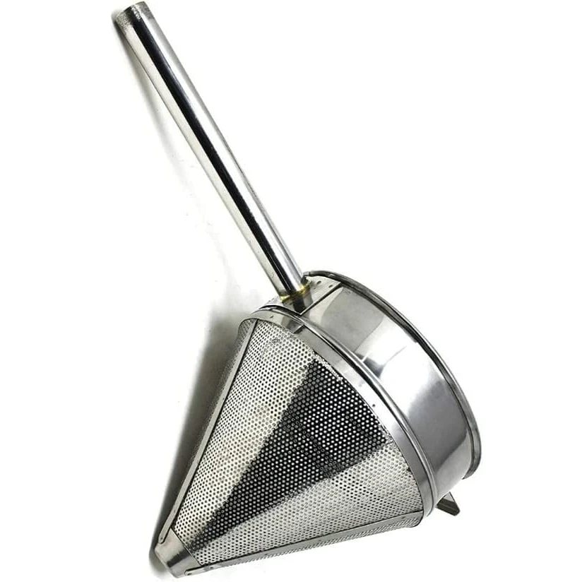 Met Lux Stainless Steel China Cap Coarse Strainer - 14 3/4 - 1 count box