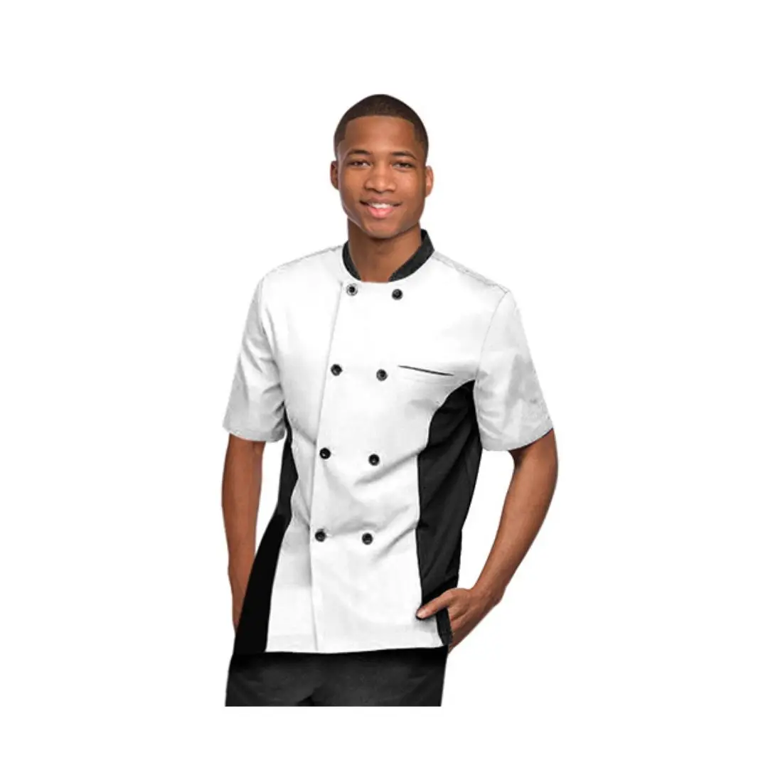 Short Sleeve Vented Chef Coat