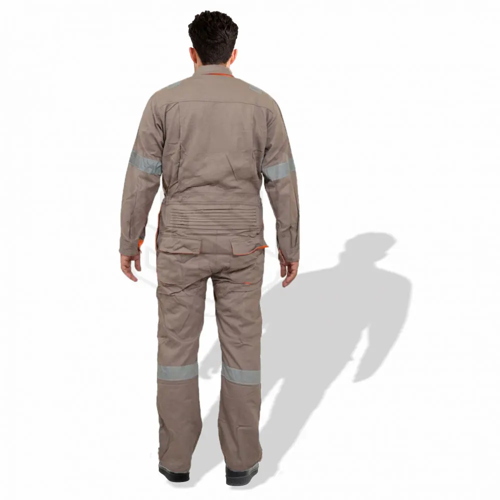 Full Body Safety Coverall Suit Breathable Working Overalls Working