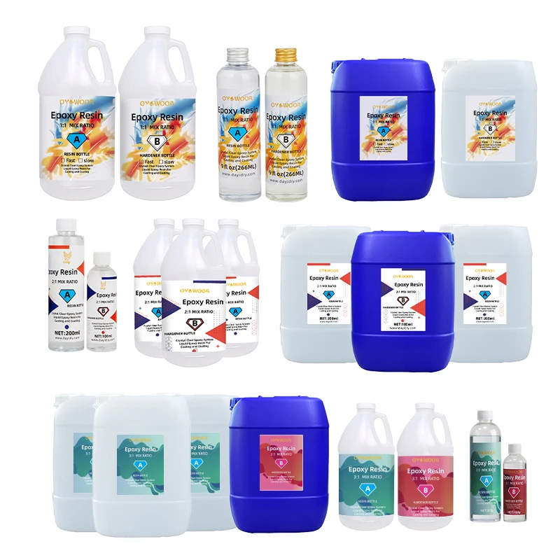 Wholesale Epoxy Resin Table Epoxy Glass Glue Transparent Adhesive Clear