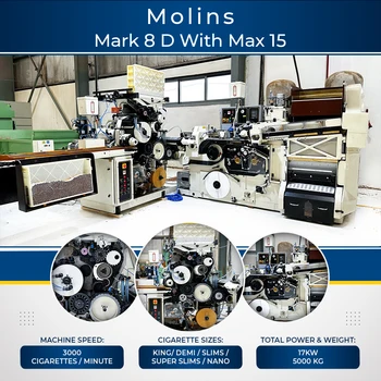 mass production cigarette rolling machine Efficient Automatic Cigarette Making Fully A WM machinery Automatic Cigarette Rolling Machine For