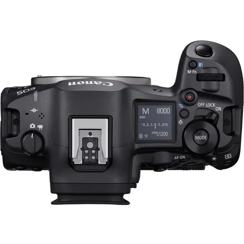 R5 Mark II Mirrorless Digital Camera HD 4K/8K Video Resolution DSLR Features with SD Memory Card