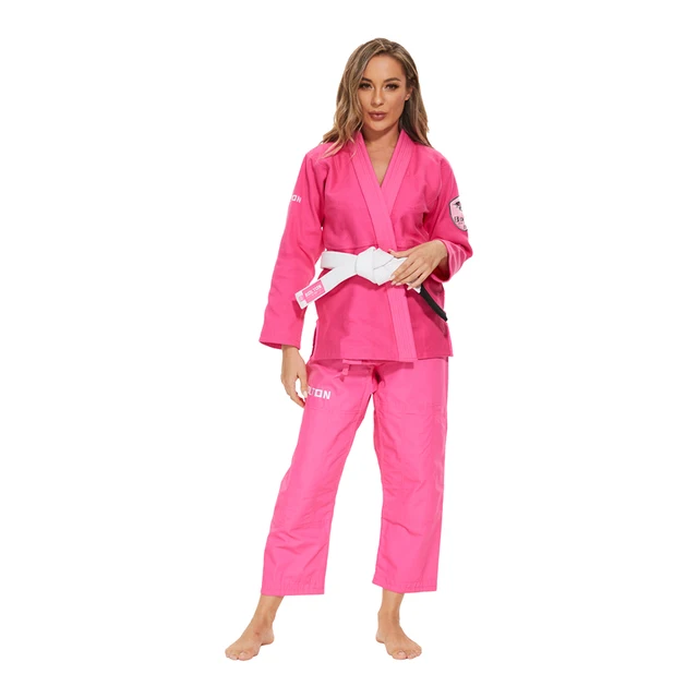 Custom Design BJJ GI uniforms pink Jiu-Jitsu Gi Uniform for women