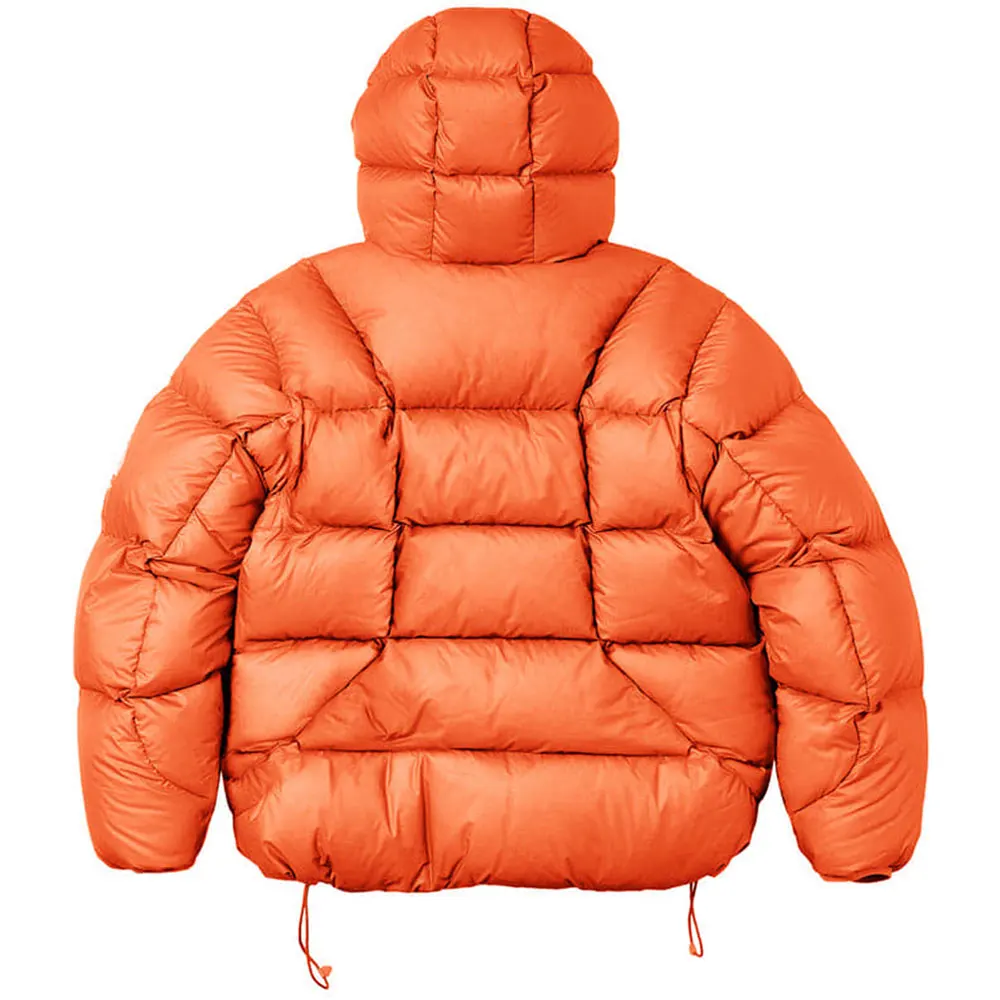 Customizable Balaclava Puffer Jacket for Winter Protection with Water Resistant Fabric Men's Jackets