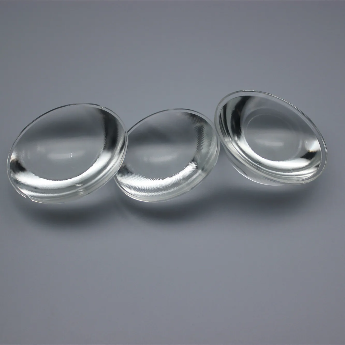 25mm 30mm 50mm 60mm 70mm 80mm Optical Glass LED Light Lens Plano Convex Lens Led Lenses