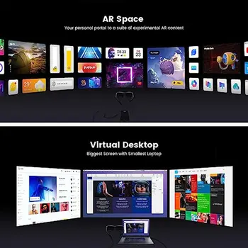 R Xreal (Nreal) Air AR Glasses RTS for Android HD Private Giant Screen Viewing Mobile Computer Screen Projection Game Glasses detail image
