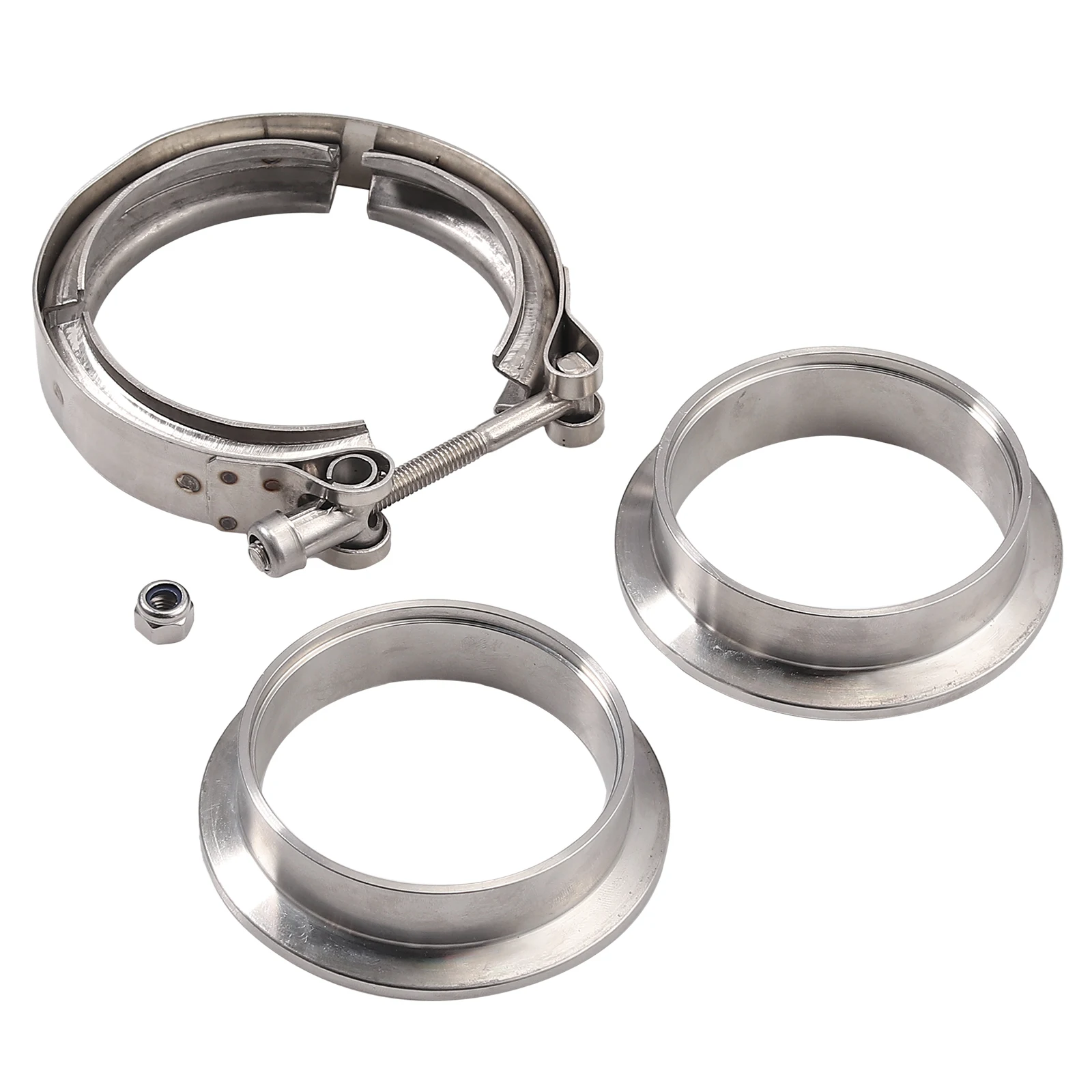 Ss304 V Band Hose Clamps American Type Groove Clamps Of Different Sizes