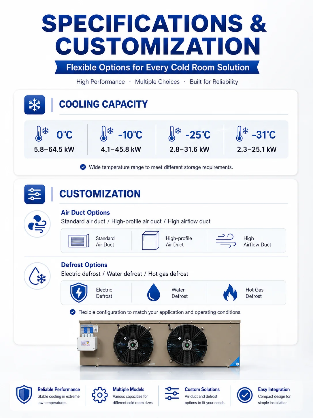 Smart High-performance Air Cooler, 220 V, Electric - detail 22