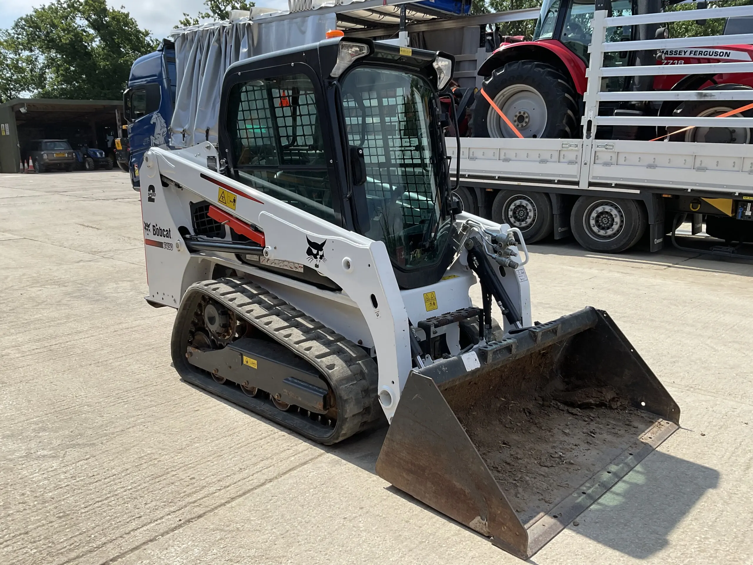 Bobcat S300 Used Mini Skid Steer Loader Bobcat T450 1 Ton Wheel Small