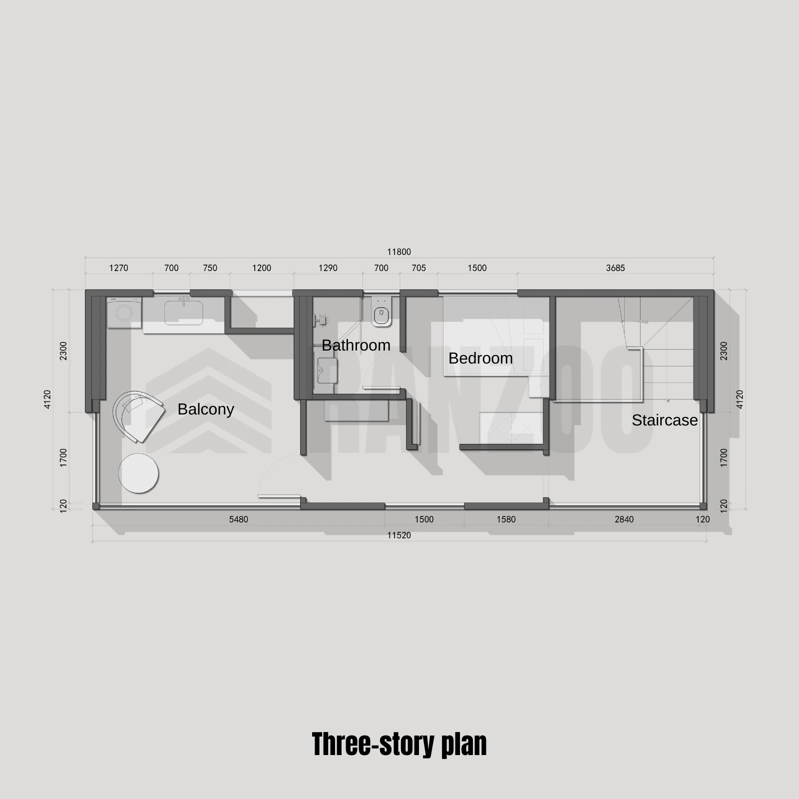 View of Modular Modern Design Houses for Urban Spaces Durable Apartment Designs ...