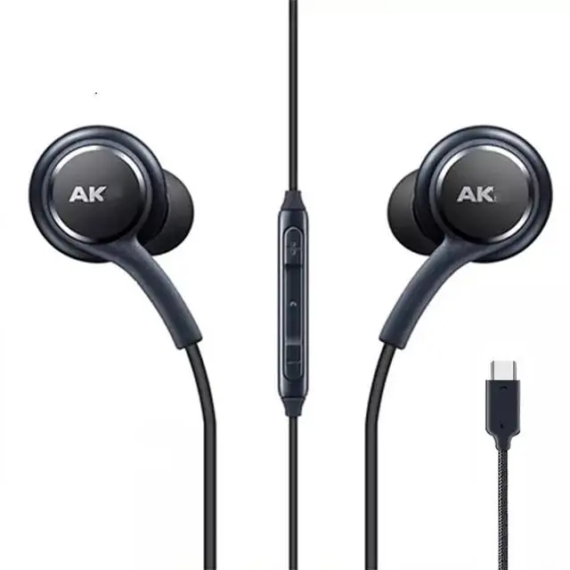 Earphones For Samsung Galaxy Akg S10 Note10 20pro S20 Original Wired
