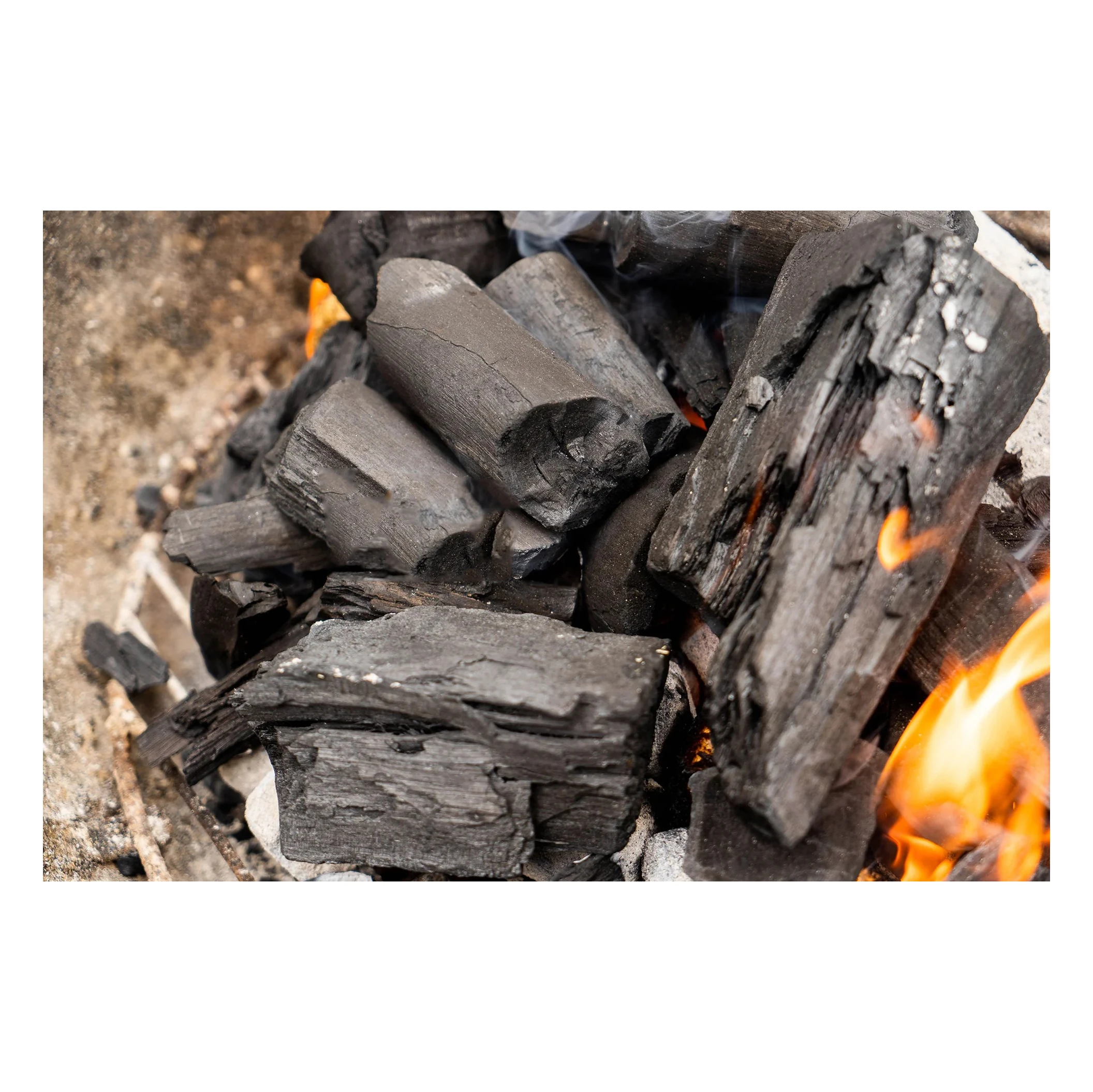 Premium All Natural Hardwood Lump Charcoal For Grilling Lump Charcoal
