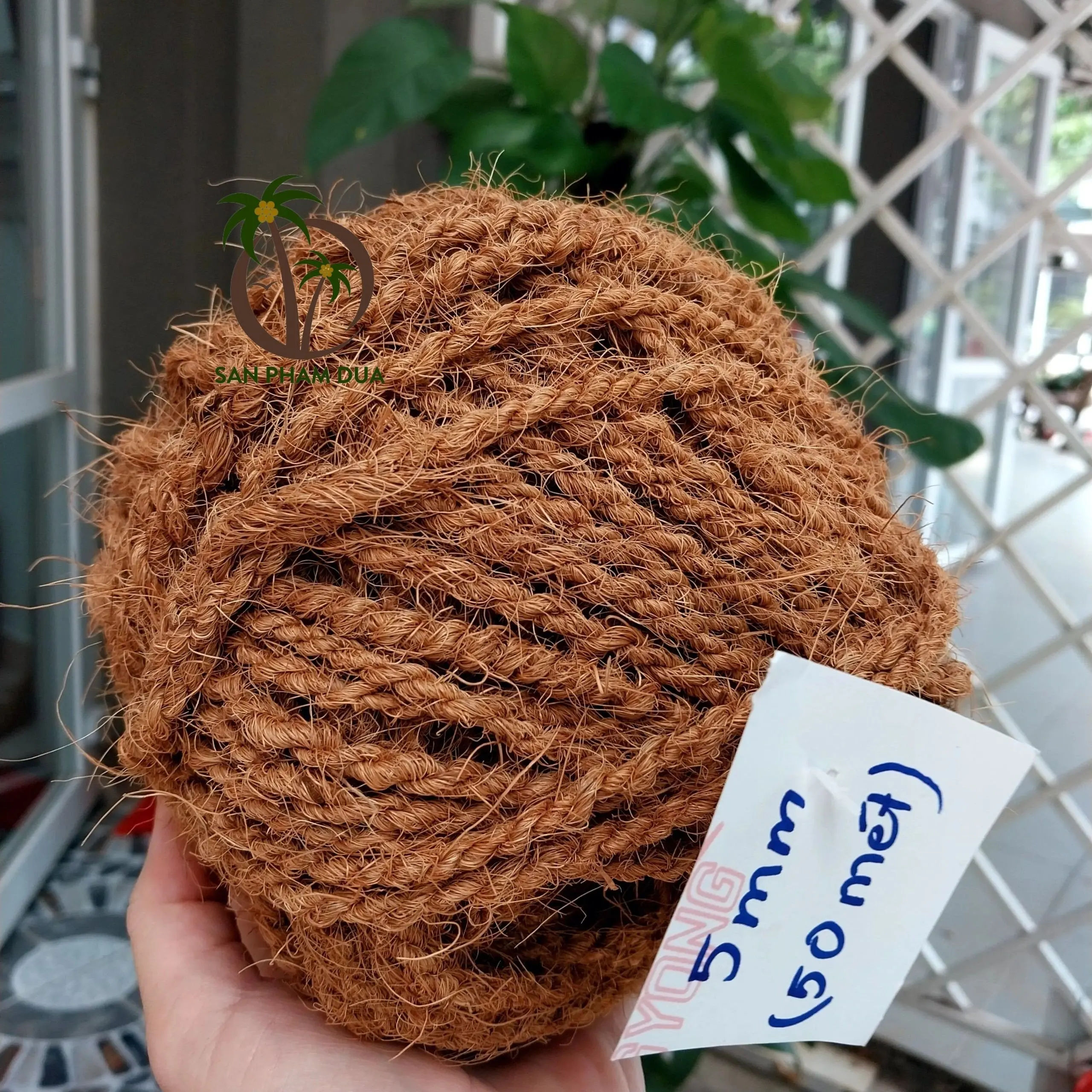 PRICE FACTORY COCONUT ROPE MADE in VIET NAM// MANUFACTURE COCONUT FIBER ROPE BRAND COCO -ECO