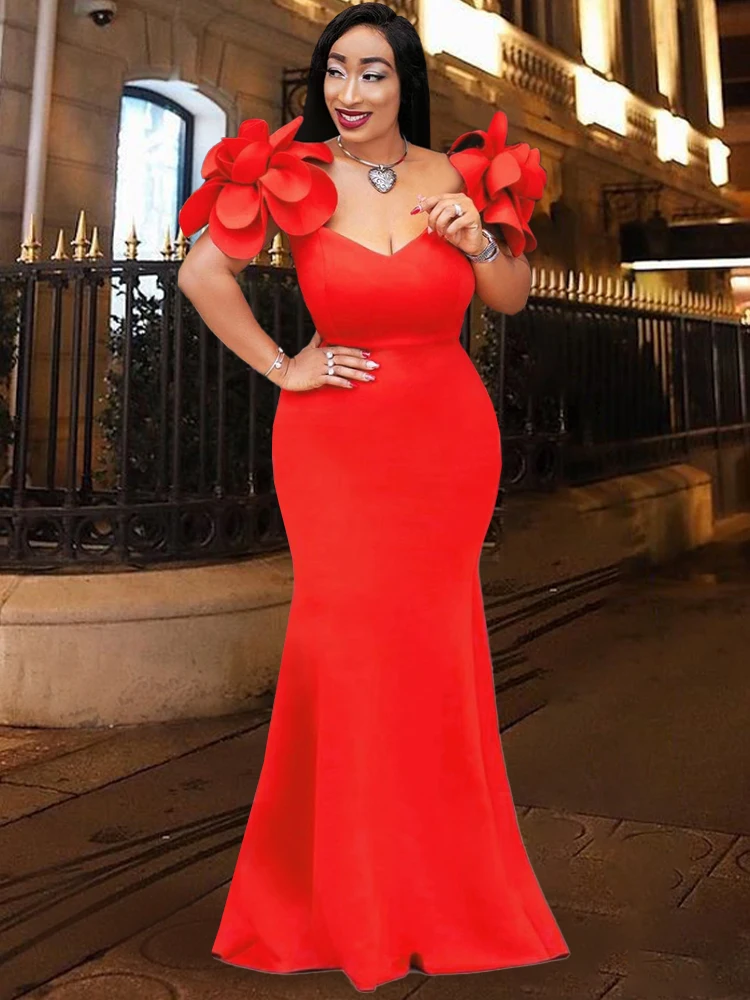 Mermaid Celebrate High Waist Night Out Christmas Women's Evening