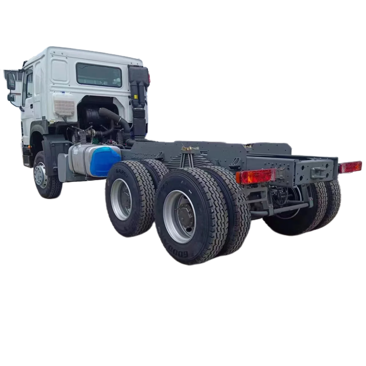 Used Howo Sinotruk Chassis White Color 6x4 Cargo Truck 10 Wheel Second