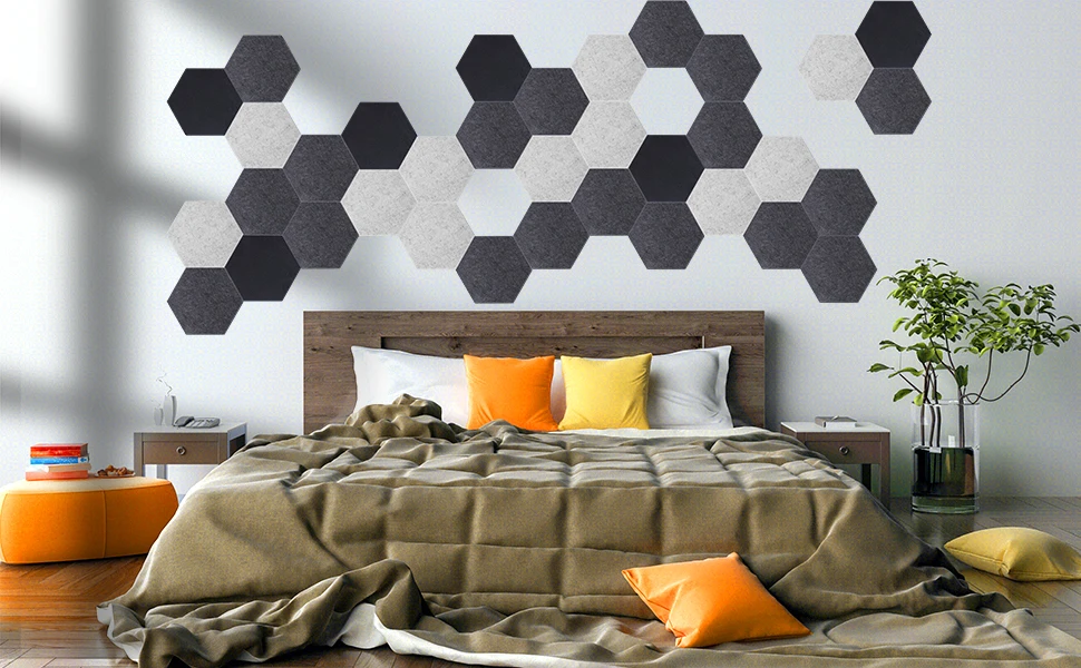 High Density Pet Felt Acoustic Panel Modern Design Polyester Wall Panels for Recording Wholesale PET Acoustic Wall Panels supplier