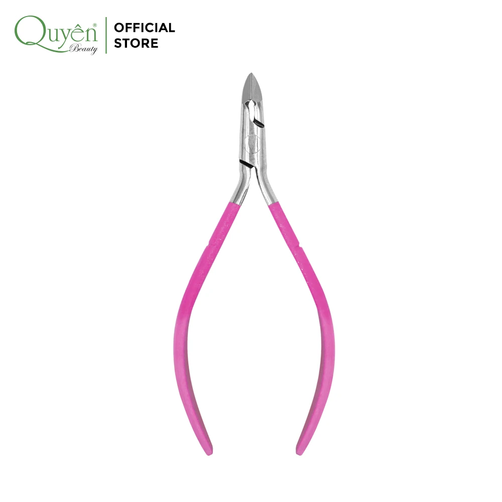 Multicolored Cuticle Nipper Stainless Steel Pink Highprecision