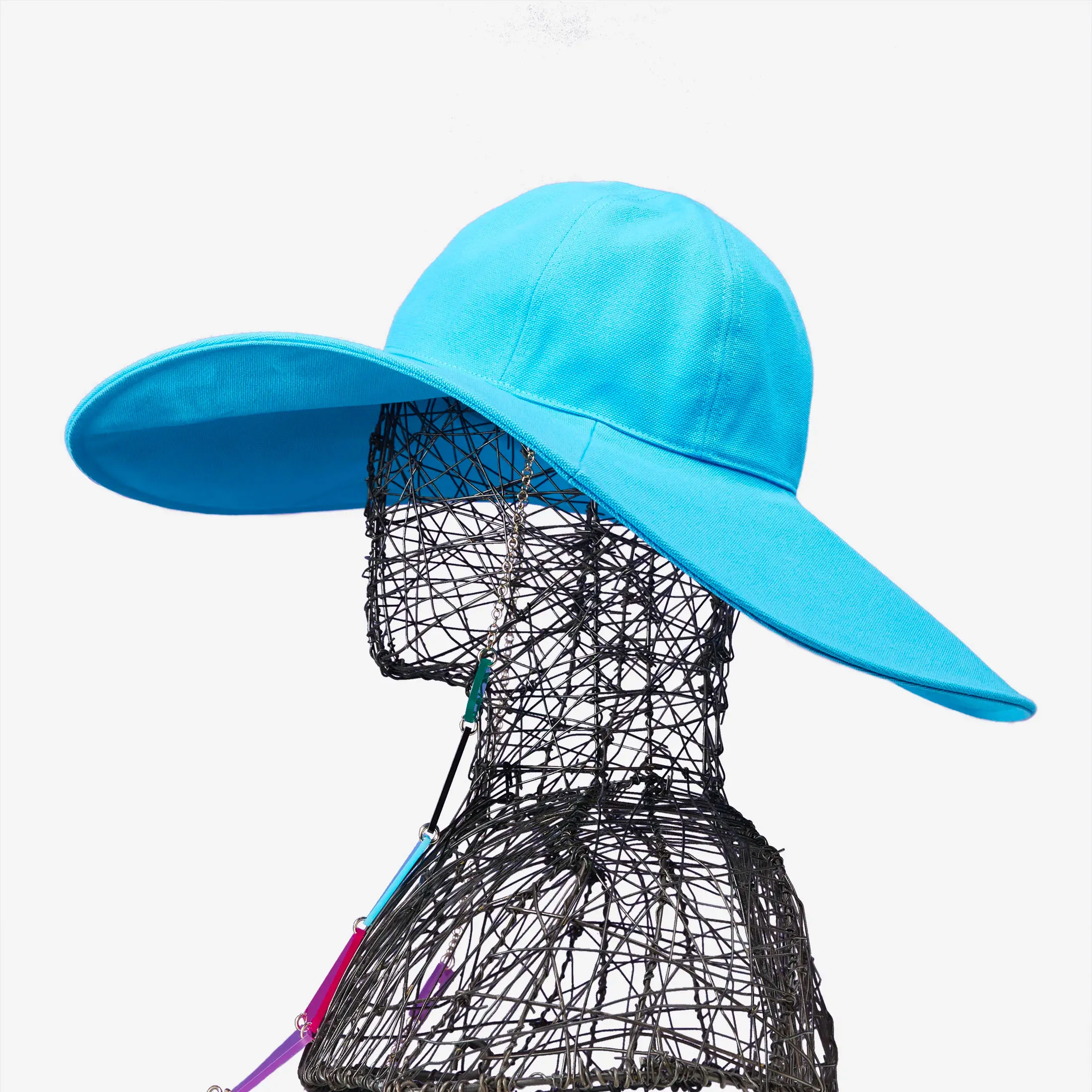 Chic Canvas Flapper Hat from Licini Collection Unisex Italian Luxury Cap with Unique 1920s Modern Design for Men and Women
