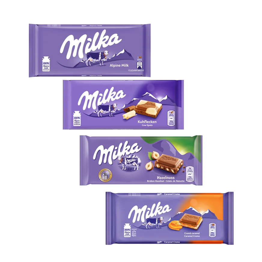 Milka Chocolate 100g / Milka Choco Wafer / Milka - Buy Milka Chocolate ...