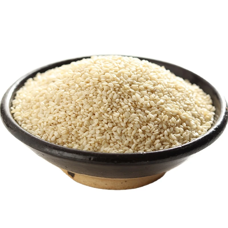 OEM Customized Packing Natural Good Taste White Roasted Sesame Seeds Wholesale Agriculture Product Imported From Pakistan
