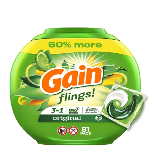 High Quality Gain Original Liquid Laundry Detergent For Sale At