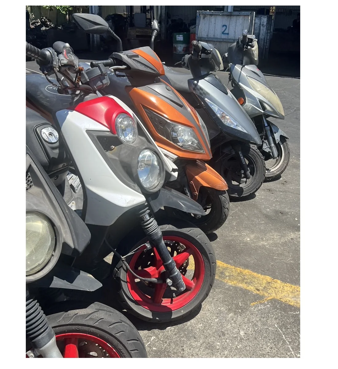 SYM DIO 100cc USED SCOOTER MOTORCYCLE TAIWAN Made 2 Stroke
