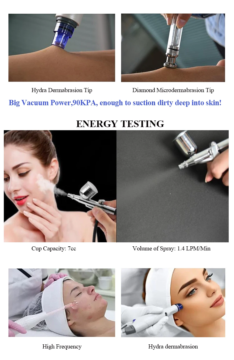 Newangie Trending Machine 14 in 1 Hydra Dermabrasion Skin Aqua Face Peeling Diamond Microdermabrasion Facial Machine