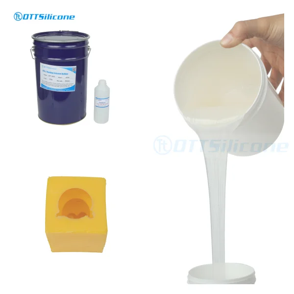 30 Shore A Soft Tin-Cure Silicone Rubber for making silicone mold Liquid Silicone Rubber