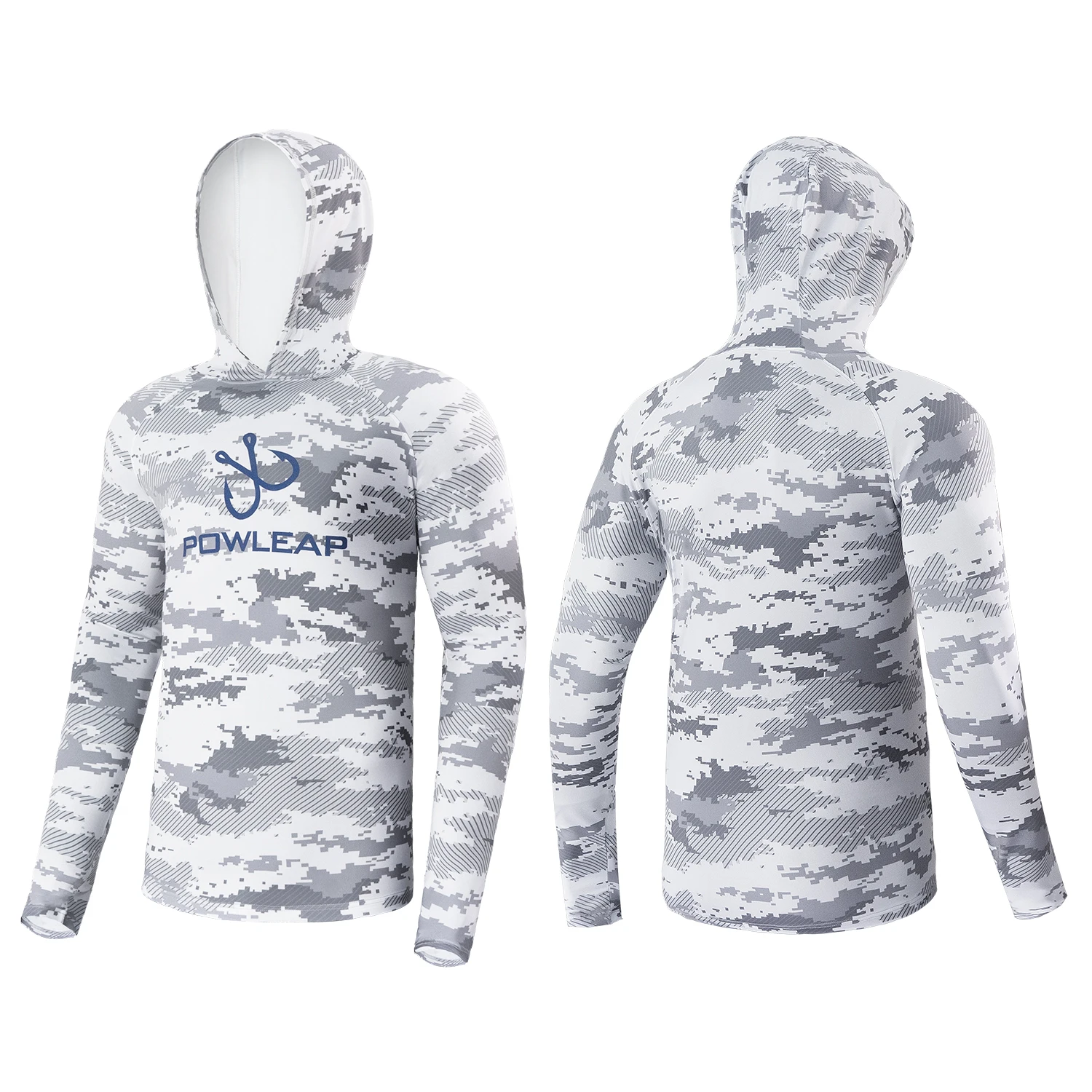 Summer Hot Sale Sunscreen UPF50+ Breathable Fishing Hoodies Thin Polyester  Soft Quick Dry Fishing Shirts Clothes