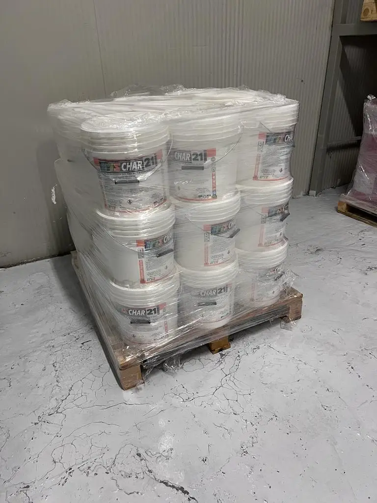 Combo Char21+primer3500+idrosol Fire Retardant Full Set,Intumescent