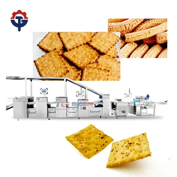 Oreo Filling Machine Full Auto Oreo Biscuit Making Production Line Small Size With Chocolate ...