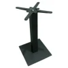 เหล็กสีดำทรงสี่เหลี่ยม (40x40 ซม., สูง 75 ซม.)