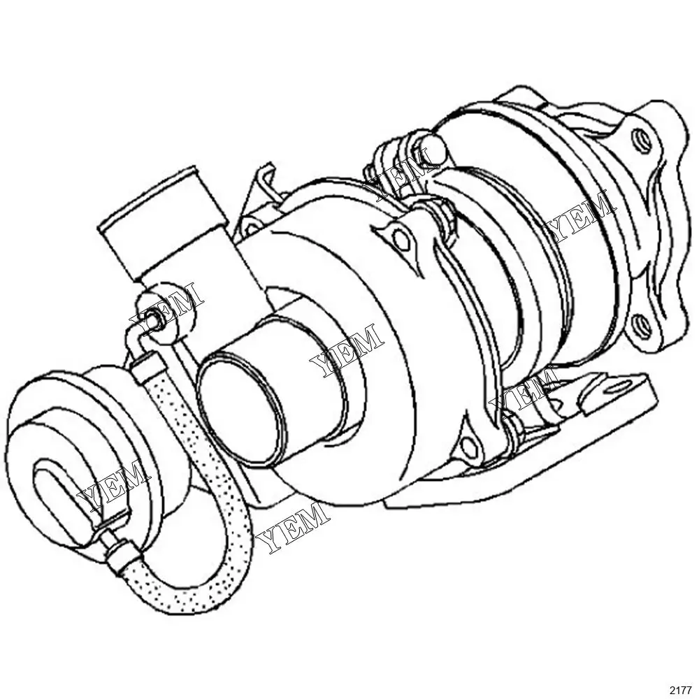 306E 307E Turbocharger Assembly-Basic 418-1491 4181491 Machinery Engine Spare Parts